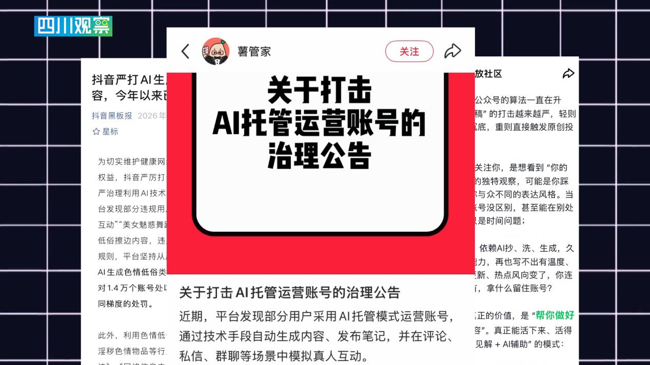 观察1下丨AI“养号”禁令：内容平台正在打一场“人机战争”(图4)