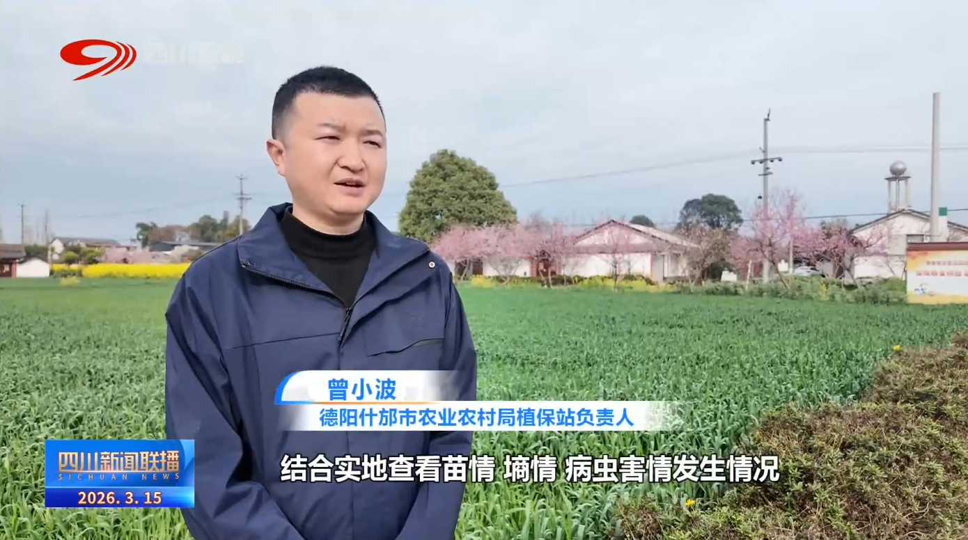四川新闻联播丨春耕春管正当时科技赋能促高效(图5)